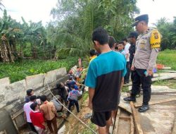 Insiden Tragis di Desa Tanjung Baru: Pagar Beton Proyek Saluran Air Ambruk, Dua Orang Meninggal Dunia