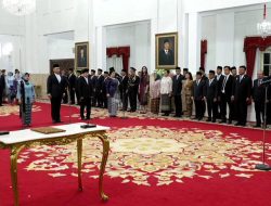 Presiden Prabowo Lantik Enam Pejabat Baru dalam Reshuffle Kabinet Merah Putih