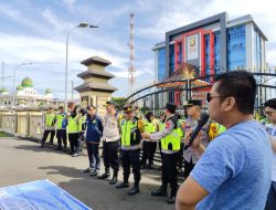 Aksi Unjuk Rasa Jakor Sumsel ke-4 Kalinya di Polda Sumsel Terkait Dugaan Tumpahan Minyak Ilegal