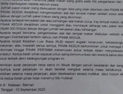 “Surat Perjanjian Makan Bergizi Gratis Diduga Membungkam Sekolah dan Menutup Mulut Rakyat”