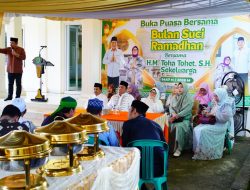 “Silaturahmi Ramadhan di Sungai Angit, Bupati Muba Pererat Hubungan dengan Warga”