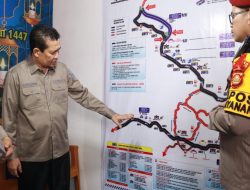 “Sekda Muba Tinjau Posko Mudik, 13 Titik Siaga Jaga Pemudik”
