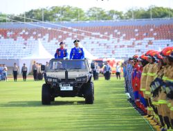 “Upacara Nasional Jakabaring Tegaskan Komitmen Daerah Perkuat Sistem Keselamatan Publik Terpadu”